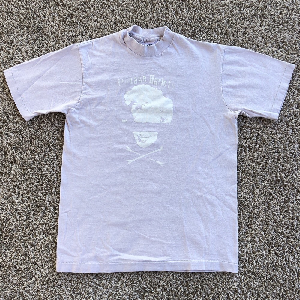 Vintage The Teenage Harlets T-Shirt Size Small Garage Punk Band Single Stitch